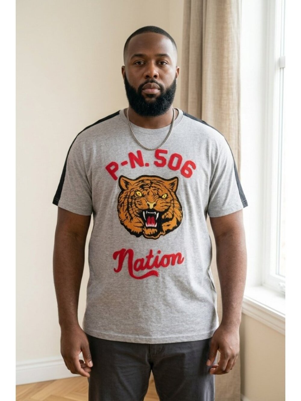 Parish Nation P-N. 506 Tiger Graphic T-Shirt